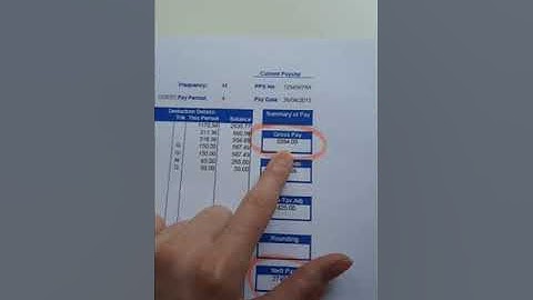 Gross to net pay explained 👍