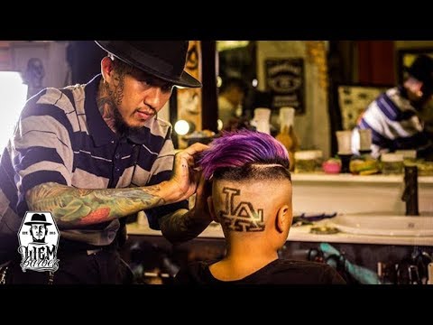LA Tattoo Hair and Galaxy Colour | Liem Barber Shop's Collection