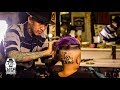 La tattoo hair and galaxy colour  liem barber shops collection