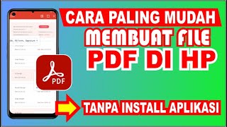 Cara Terbaru Membuat File PDF di HP Android screenshot 3