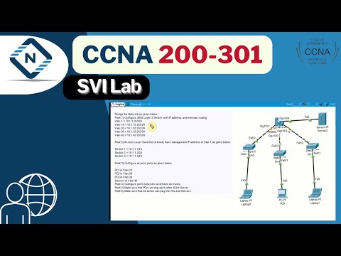 Free CCNA (NEW) | SVI Lab | Day 45 | CCNA 200-301 Complete Course
