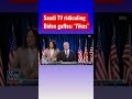 Watch Saudi TV Brutally Mock Kamala Harris Biden SNL Style Shorts 