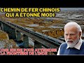 La chine construit la voie ferre la plus haute du monde faisant frmir linde