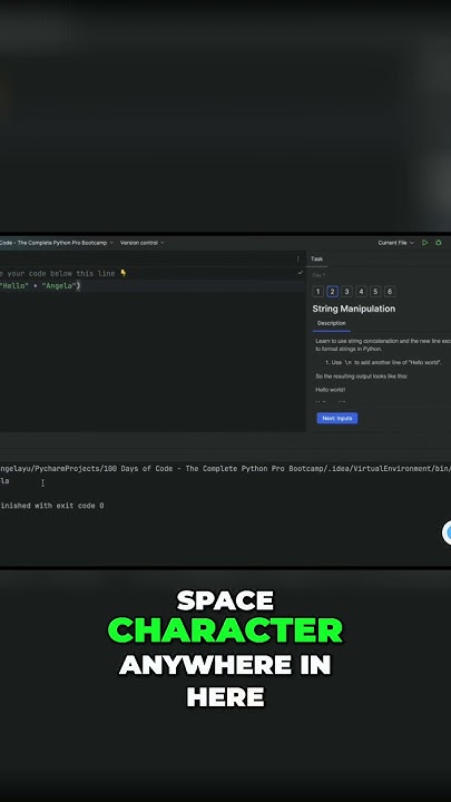 String Concatenation Add Space in Python Easy Fix! - YouTube