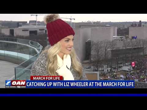 Catching up with Liz Wheeler at the ‘March for Life’