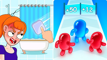 Join Blob Clas vs Thief Puzzle💪🟡🤖Max All Levels Game , Satisfying Mobile games Walkthrough Ep17