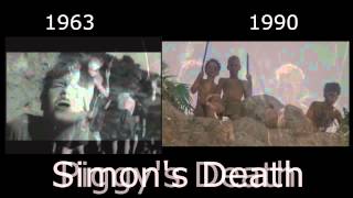 Simon and Piggy's Deaths - Lord of the Flies 1963\/1990