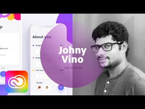 Live Ui Ux Design With Johny Vino 1 3 Youtube