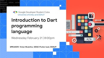 Introduction to Dart. Part 1 | Week 1