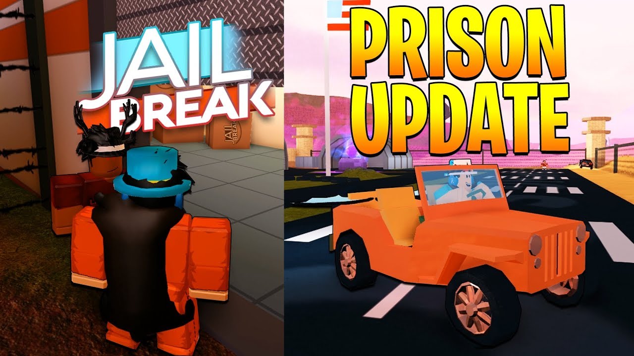 Jailbreak Prison Update Free Military Jeep Full Review Roblox - jailbreak jeep roblox