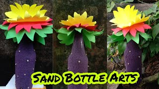 Sand bottle art