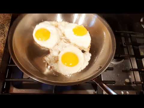 How To Cook Eggs In Stainless Steel Cookware - Food Above Gold