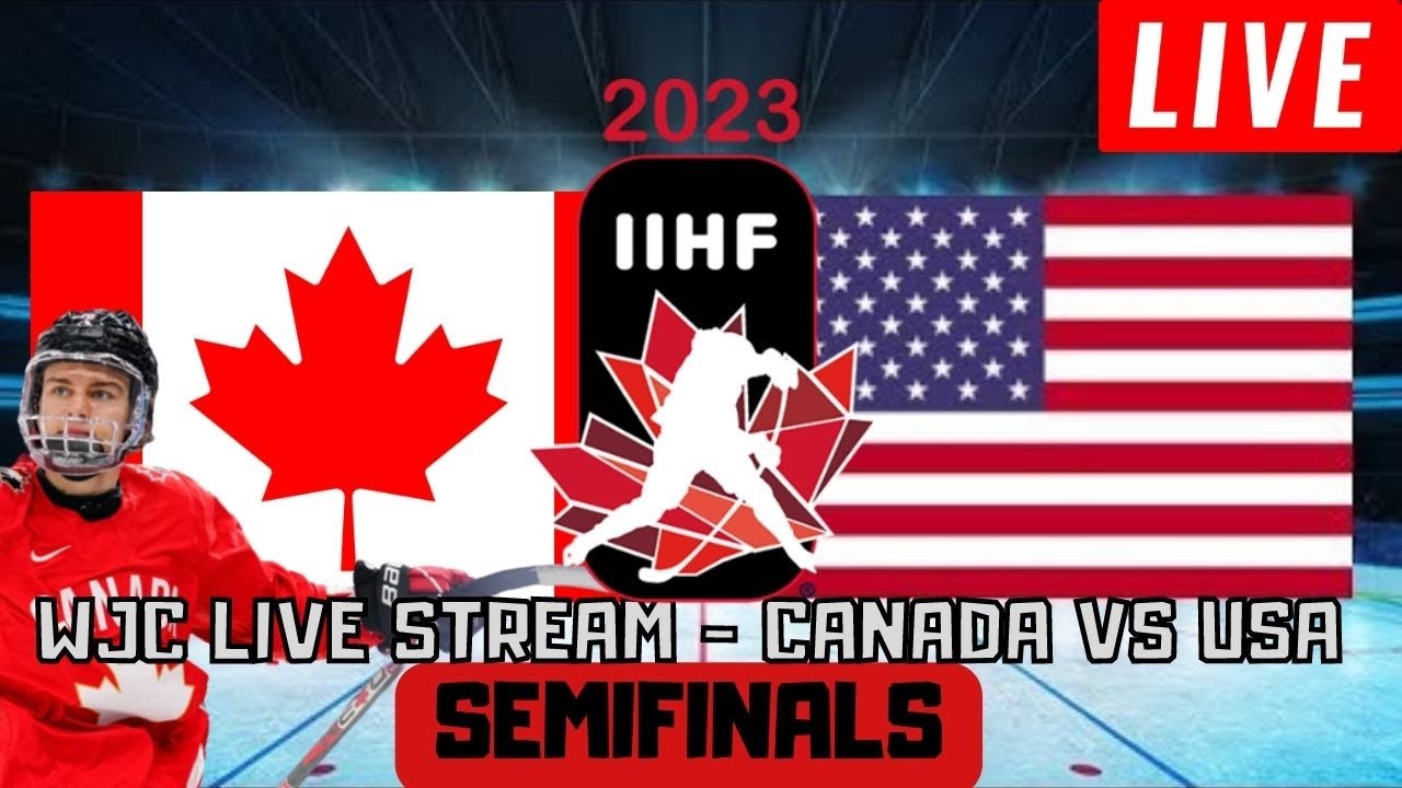 U.S., Canada face off in world junior hockey semifinals