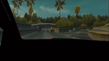 Need for Speed Undercover in VR wanted1 Cockpit view Oculus Rift