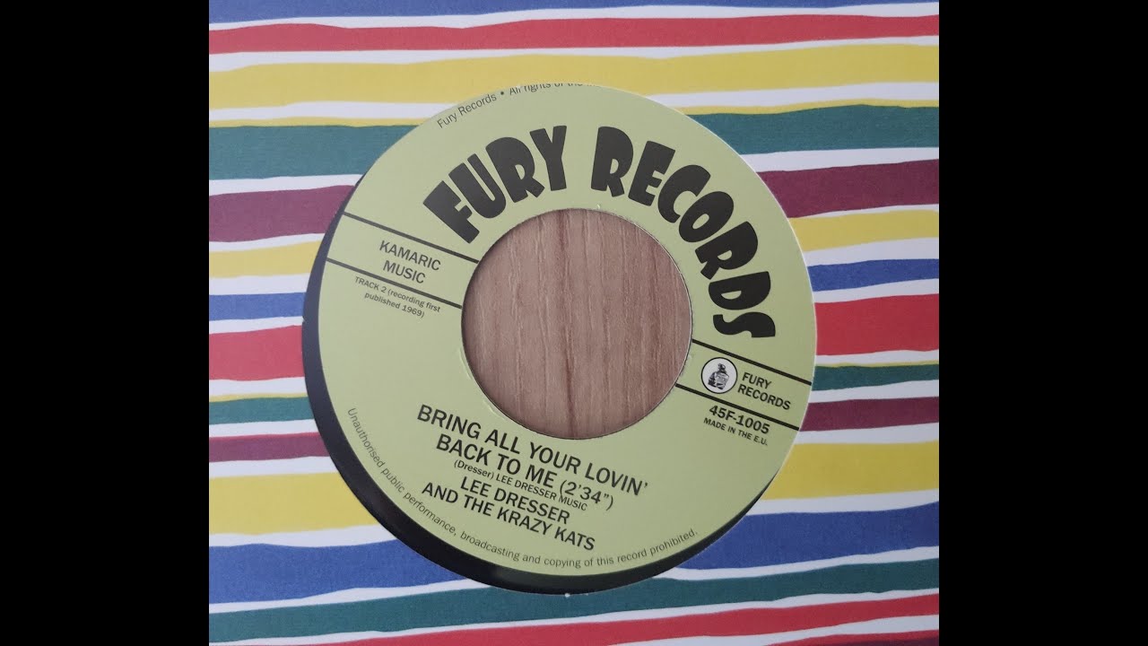 Lee Dresser And The Krazy Kats Bring All Your Lovin´ Back To Me YouTube