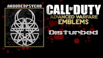 Disturbed Band Logo - COD Advanced Warfare Emblem Tutorial (CODAW)