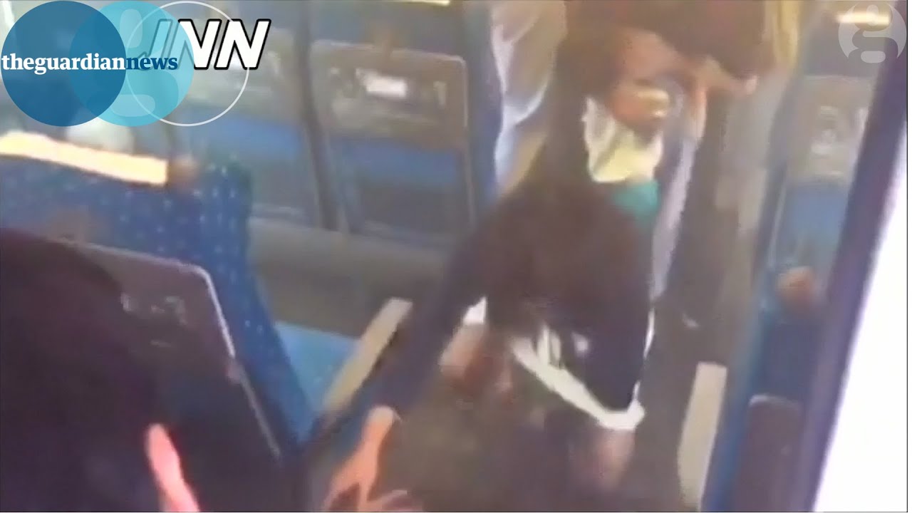 Japanese bullet-train evacuated after man sets himself on fire - YouTube