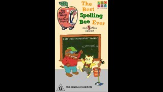 Opening To The Busy World of Richard Scarry - The Best Spelling Bee Ever 2000 VHS Australia