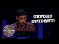 Oxford student tries his luck  who wants to be a millionaire