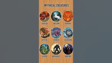 Famous Mythical Creatures #shorts #vampire  #mythicalcreatures