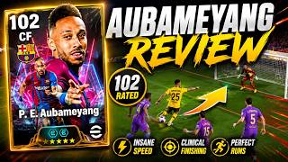 Epic 102 Aubameyang Review | Is He a TOP Striker? | eFootball 2027 Mobile