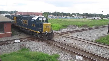 CSX Southbound O825 With A GP30 Road Slug