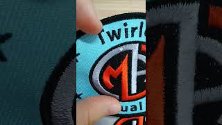 customised custom embroidery patch with logo merry 0213