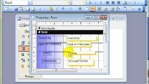 AM 5413 Unbound calculated controls Microsoft Access 2003