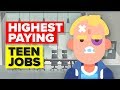 11 Highest Paying Teen Jobs - YouTube