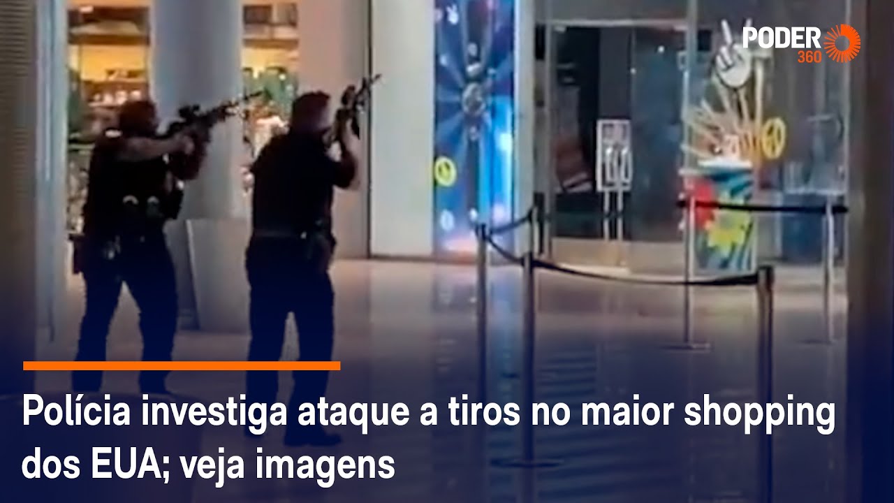 Polícia investiga ataque a tiros no maior shopping dos EUA; veja imagens