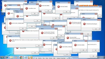 WHAT Happens if you run MEMZ on Windows 7 in 2023 (Reupload)