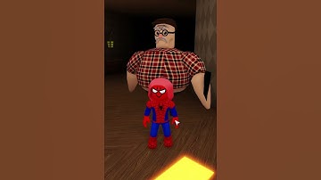 Escape Mr Popsters Basement SCARY OBBY #roblox #jumpscare