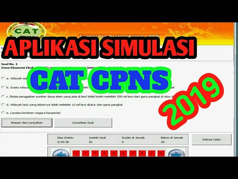 Aplikasi Simulasi CAT CPNS 2019 Terbaik_Cara Install dan Pengunaan