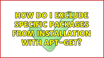 How do I exclude specific packages from installation with apt-get? (3 Solutions!!)
