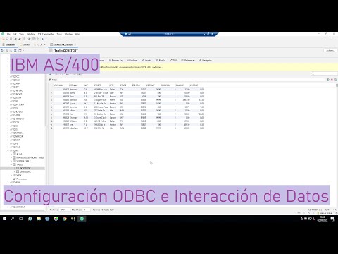 IBM AS/400: Configuración ODBC e Interacción de Datos