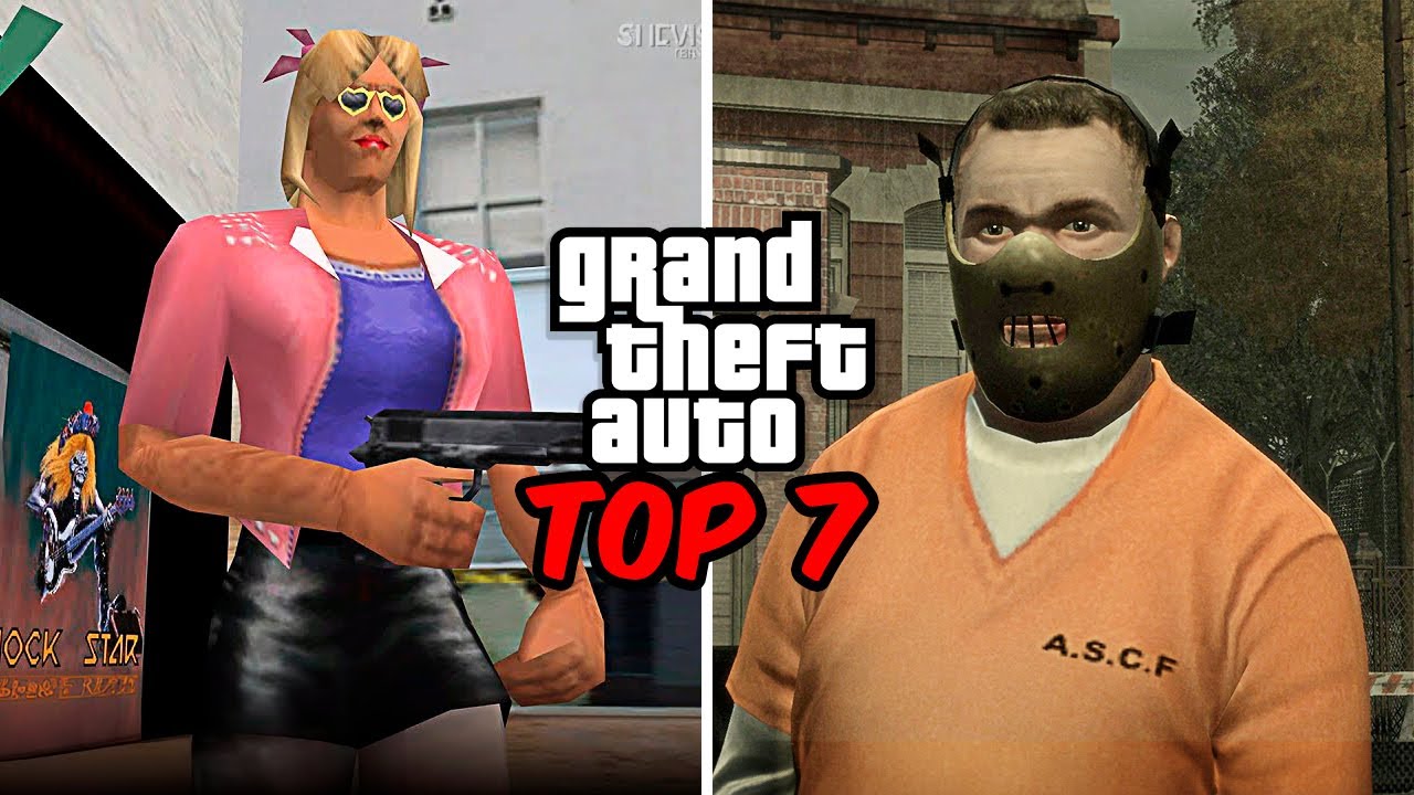 Los 7 personajes mas PERTURBADORES de la saga GTA