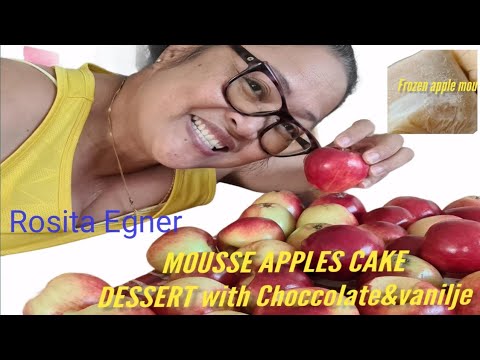 Video: Cake Na May Apple Mousse, Kanela At Cream