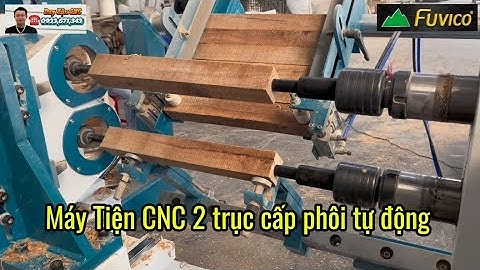 WM-1500A2 | Máy tiện 2 trục CNC cấp phôi tự động Woodmaster | Duy Hậu Đại Phúc Vinh CNC 