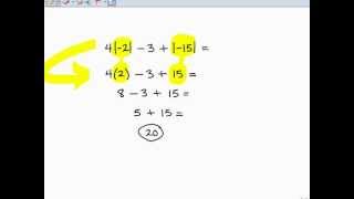 Homeschool Math Practice Absolute Value Quiz