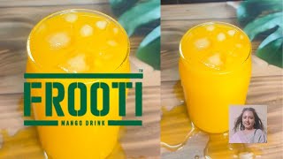 How to make mango frooti at home | Mango frooti market jaise | instant mango juice #viralvideo