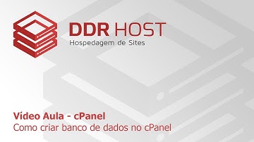 Como criar banco de dados no cPanel - DDR Host