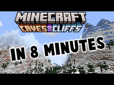 1.18 Minecraft Update Summary in 8 minutes!