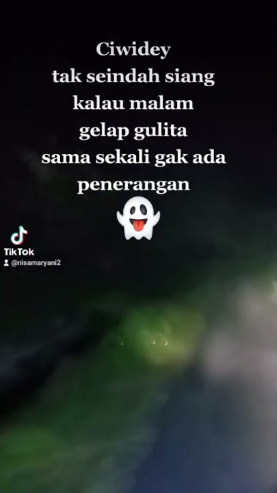 #jalan Ciwidey gelap gulita kalau malam.tak seindah siang penuh dengan pemandangan kebun teh ?