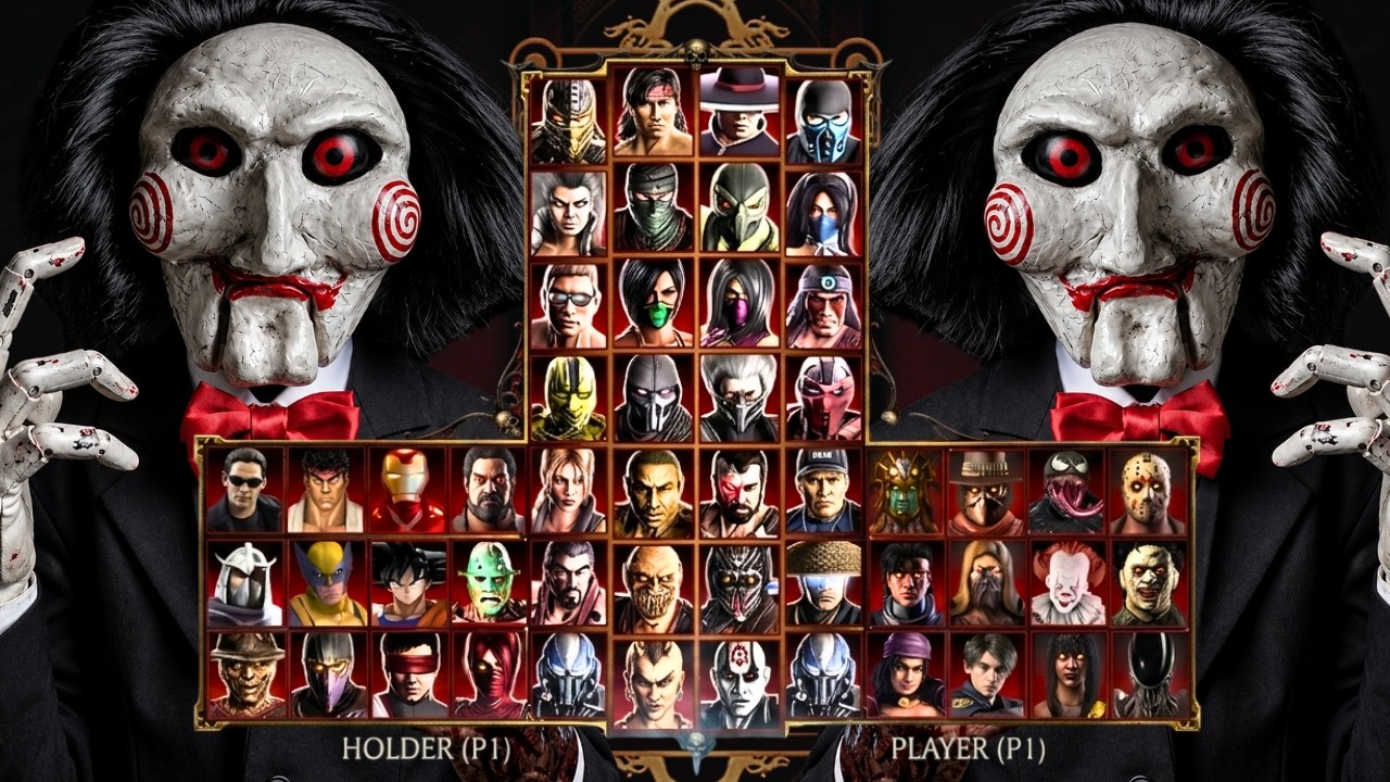 Mortal Kombat 9 - JIGSAW (SAW) MOD - Expert Arcade Ladder