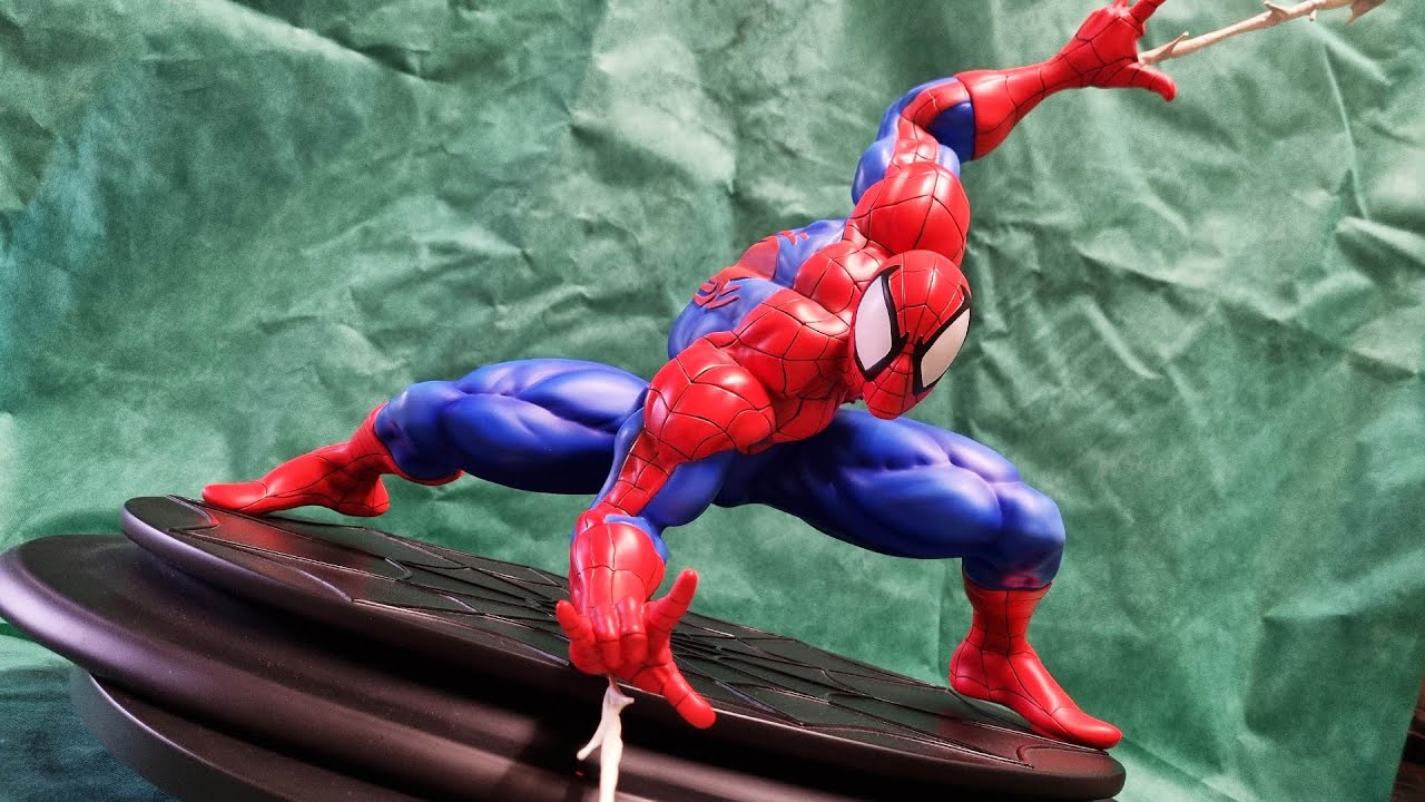 Marvel vs Capcom: Spider-Man 1/4 Scale Statue (Erick Sosa) - YouTube