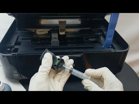 Como recargar el cartucho Canon PG-210 XL Negro - YouTube