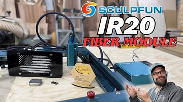 20W glasvezel op een portaal! Sculpfun IR20