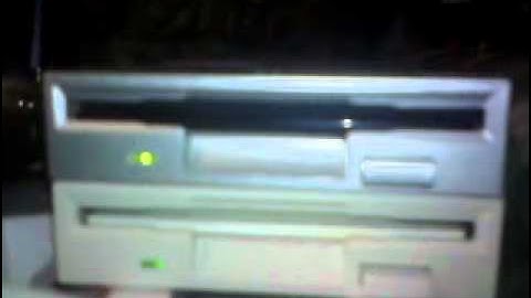 Testing: Floppy drive music