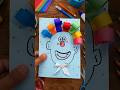 Paper sheet jokar easy craft ideas for kids #ytshorts #shorts #viralshort #kids #joker #viral #art