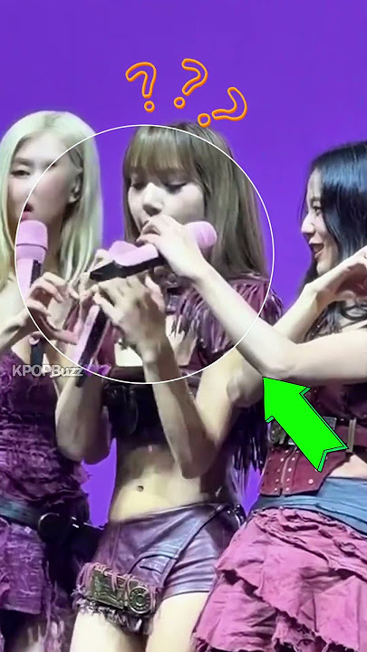 Lisa Was Confused for a Second Then Handled It So Smoothly 😮😊💖#lisa #blackpink #kpop #shortvideo #bp